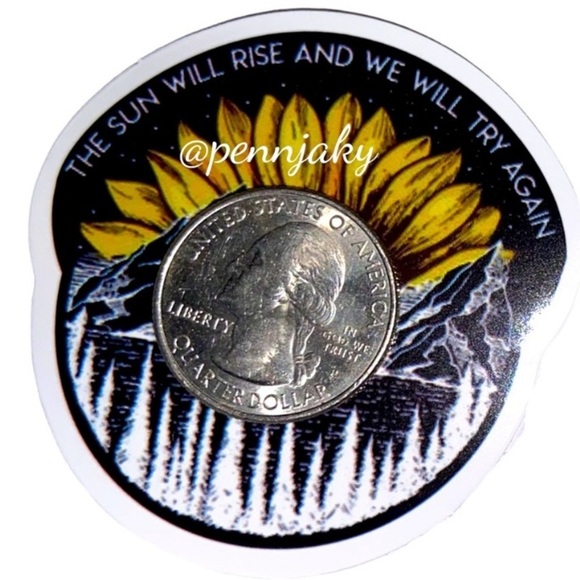 Sunflower Lovers Sticker For Water Bottles Laptops Cards Crafts -anything - Picture 2 of 2